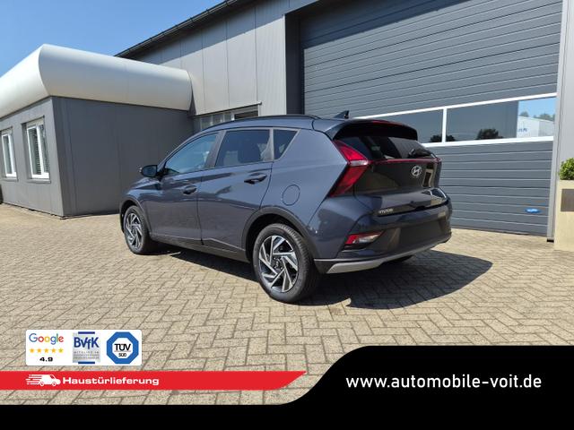 Hyundai BAYON Trend 1.0 T-GDI 90PS Klimaautomatik R&uuml;ckf.Kamera Parksensoren Sitzheizung Lenkradheizung Bluetooth Touchscreen Tempomat Apple CarPlay + Android Auto 16"LM 
