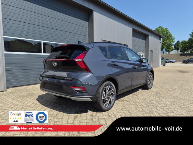 Hyundai BAYON Trend 1.0 T-GDI 90PS Klimaautomatik R&uuml;ckf.Kamera Parksensoren Sitzheizung Lenkradheizung Bluetooth Touchscreen Tempomat Apple CarPlay + Android Auto 16"LM 
