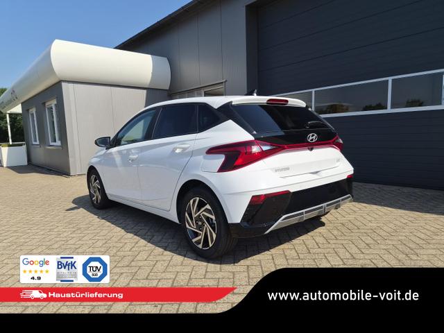 Hyundai i20 1.0 T-GDI 90PS Trend Automatik 5-t&uuml;rig Klimaautomatik Sitzheizung Lenkradheizung Navi R&uuml;ckf.Kamera PDC Apple CarPlay Android Auto Tempomat Touchscreen 16"LM 