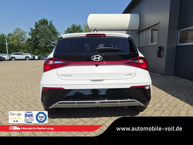 Hyundai i20 1.0 T-GDI 90PS Trend Automatik 5-t&uuml;rig Klimaautomatik Sitzheizung Lenkradheizung Navi R&uuml;ckf.Kamera PDC Apple CarPlay Android Auto Tempomat Touchscreen 16"LM 