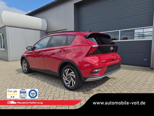 Hyundai BAYON Trend 1.0 T-GDI 90PS Automatik Klimaautomatik R&uuml;ckf.Kamera Parksensoren Sitzheizung Lenkradheizung Bluetooth Touchscreen Tempomat Apple CarPlay + Android Auto 16"LM 