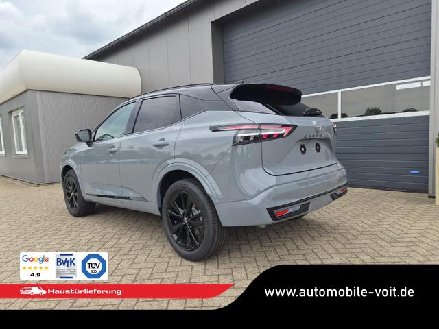 Nissan Qashqai 1.3 DIG-T MHEV 158 PS X-Tronic N-Design Head-Up Display Teil-Leder Klimaautomatik Sitzheizung Lenkradheizung Navi elektr. Heckklappe ACC PDC v+h 360&deg;Kamera DAB Bluetooth Touchscreen Apple CarPlay Android Auto 19"Zoll 