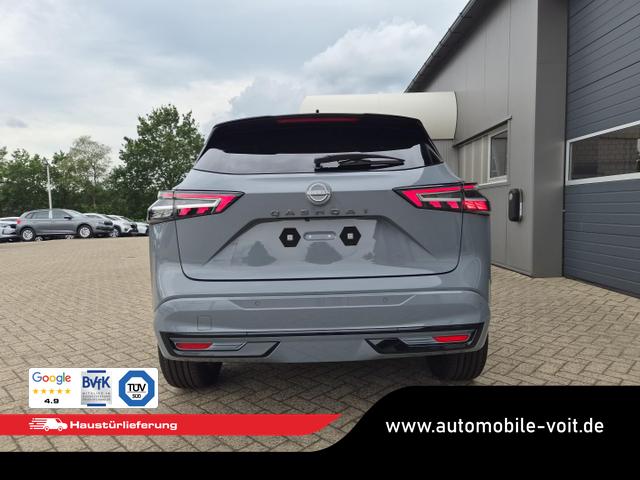Nissan Qashqai 1.3 DIG-T MHEV 158 PS X-Tronic N-Design Head-Up Display Teil-Leder Klimaautomatik Sitzheizung Lenkradheizung Navi elektr. Heckklappe ACC PDC v+h 360&deg;Kamera DAB Bluetooth Touchscreen Apple CarPlay Android Auto 19"Zoll 