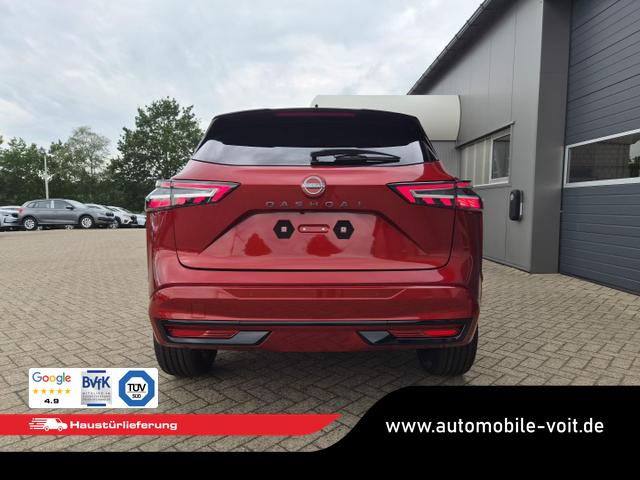 Nissan Qashqai 1.3 DIG-T MHEV 158 PS X-Tronic N-Design Head-Up Display Teil-Leder Klimaautomatik Sitzheizung Lenkradheizung Navi elektr. Heckklappe ACC PDC v+h 360&deg;Kamera DAB Bluetooth Touchscreen Apple CarPlay Android Auto 19"Zoll 