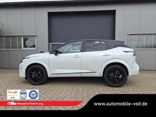 Nissan Qashqai 1.3 DIG-T MHEV 158 PS X-Tronic N-Design Head-Up Display Teil-Leder Klimaautomatik Sitzheizung Lenkradheizung Navi elektr. Heckklappe ACC PDC v+h 360&deg;Kamera DAB Bluetooth Touchscreen Apple CarPlay Android Auto 19"Zoll 