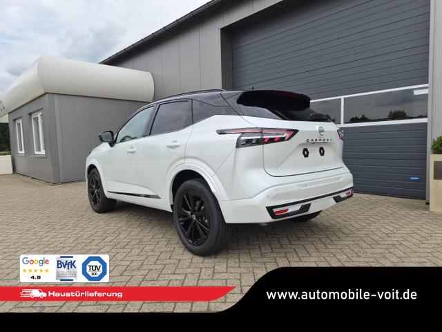Nissan Qashqai 1.3 DIG-T MHEV 158 PS X-Tronic N-Design Head-Up Display Teil-Leder Klimaautomatik Sitzheizung Lenkradheizung Navi elektr. Heckklappe ACC PDC v+h 360&deg;Kamera DAB Bluetooth Touchscreen Apple CarPlay Android Auto 19"Zoll 
