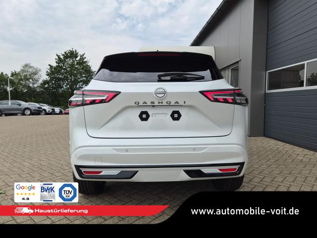 Nissan Qashqai 1.3 DIG-T MHEV 158 PS X-Tronic N-Design Head-Up Display Teil-Leder Klimaautomatik Sitzheizung Lenkradheizung Navi elektr. Heckklappe ACC PDC v+h 360&deg;Kamera DAB Bluetooth Touchscreen Apple CarPlay Android Auto 19"Zoll 