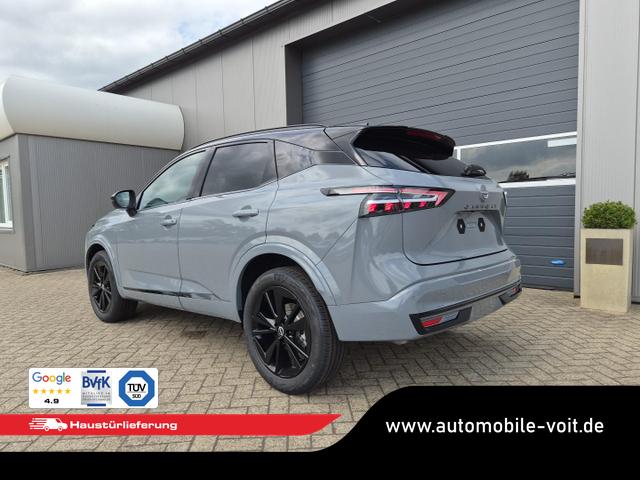 Nissan Qashqai 1.3 DIG-T MHEV 158 PS X-Tronic N-Design PanoDach Teil-Leder Klimaautomatik Sitzheizung Lenkradheizung Navi ACC PDC v+h 360&deg;Kamera DAB Bluetooth Touchscreen Apple CarPlay Android Auto 19"Zoll 