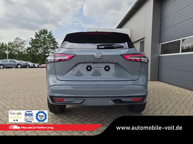 Nissan Qashqai 1.3 DIG-T MHEV 158 PS X-Tronic N-Design PanoDach Teil-Leder Klimaautomatik Sitzheizung Lenkradheizung Navi ACC PDC v+h 360&deg;Kamera DAB Bluetooth Touchscreen Apple CarPlay Android Auto 19"Zoll 