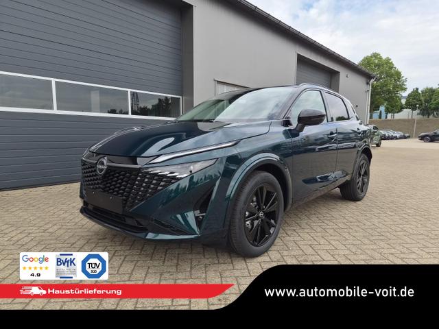 Nissan Qashqai - 1.3 DIG-T MHEV 158 PS X-Tronic N-Design PanoDach Teil-Leder Klimaautomatik Sitzheizung Lenkradheizung Navi ACC PDC v+h 360&deg;Kamera DAB Bluetooth Touchscreen Apple CarPlay Android Auto 19"Zoll