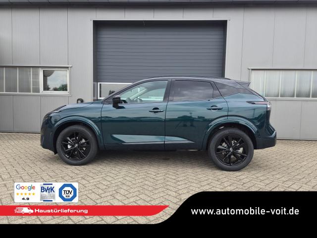 Nissan Qashqai - 1.3 DIG-T MHEV 158 PS X-Tronic N-Design Head-Up Display Teil-Leder Klimaautomatik Sitzheizung Lenkradheizung Navi elektr. Heckklappe ACC PDC v+h 360&deg;Kamera DAB Bluetooth Touchscreen Apple CarPlay Android Auto 19"Zoll