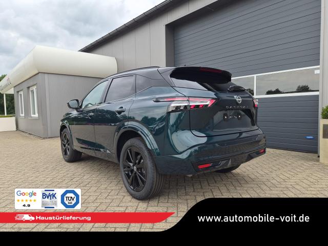 Nissan Qashqai - 1.3 DIG-T MHEV 158 PS X-Tronic N-Design Head-Up Display Teil-Leder Klimaautomatik Sitzheizung Lenkradheizung Navi elektr. Heckklappe ACC PDC v+h 360&deg;Kamera DAB Bluetooth Touchscreen Apple CarPlay Android Auto 19"Zoll
