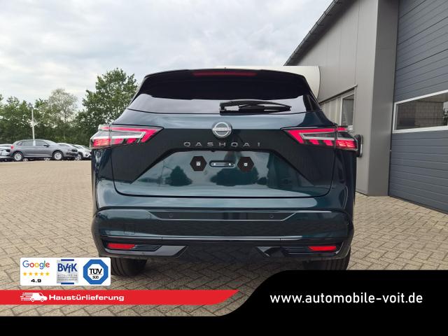 Nissan Qashqai 1.3 DIG-T MHEV 158 PS X-Tronic N-Design Head-Up Display Teil-Leder Klimaautomatik Sitzheizung Lenkradheizung Navi elektr. Heckklappe ACC PDC v+h 360&deg;Kamera DAB Bluetooth Touchscreen Apple CarPlay Android Auto 19"Zoll 