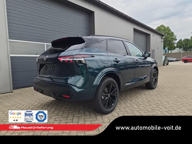 Nissan Qashqai 1.3 DIG-T MHEV 158 PS X-Tronic N-Design Head-Up Display Teil-Leder Klimaautomatik Sitzheizung Lenkradheizung Navi elektr. Heckklappe ACC PDC v+h 360&deg;Kamera DAB Bluetooth Touchscreen Apple CarPlay Android Auto 19"Zoll 