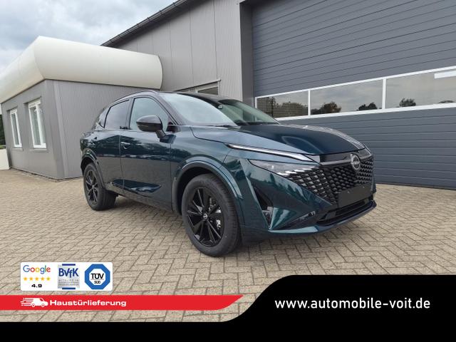 Nissan Qashqai 1.3 DIG-T MHEV 158 PS X-Tronic N-Design Head-Up Display Teil-Leder Klimaautomatik Sitzheizung Lenkradheizung Navi elektr. Heckklappe ACC PDC v+h 360&deg;Kamera DAB Bluetooth Touchscreen Apple CarPlay Android Auto 19"Zoll 