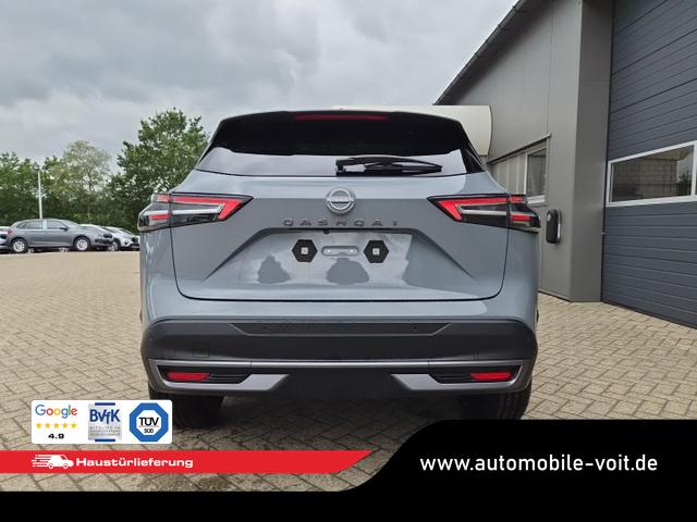 Nissan Qashqai 1.3 DIG-T MHEV 158 PS X-Tronic N-Connecta Teil-Leder PanoGlasdach Klimaautomatik Sitzheizung Lenkradheizung Navi ACC PDC v+h 360&deg;Kamera DAB Bluetooth Touchscreen Apple CarPlay Android Auto 18"LM 