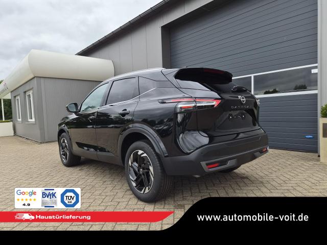Nissan Qashqai - 1.3 DIG-T MHEV 158 PS X-Tronic N-Connecta Teil-Leder PanoGlasdach Klimaautomatik Sitzheizung Lenkradheizung Navi ACC PDC v+h 360&deg;Kamera DAB Bluetooth Touchscreen Apple CarPlay Android Auto 18"LM