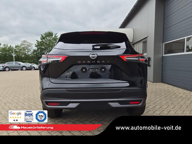 Nissan Qashqai 1.3 DIG-T MHEV 158 PS X-Tronic N-Connecta Teil-Leder PanoGlasdach Klimaautomatik Sitzheizung Lenkradheizung Navi ACC PDC v+h 360&deg;Kamera DAB Bluetooth Touchscreen Apple CarPlay Android Auto 18"LM 