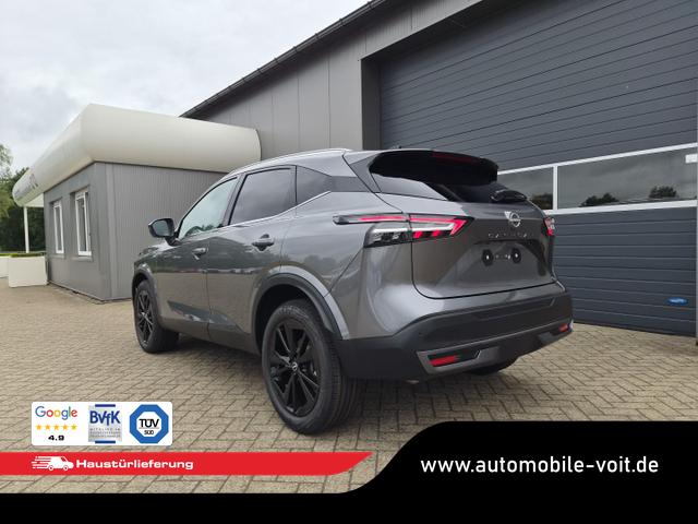 Nissan Qashqai 1.3 DIG-T MHEV 158 PS X-Tronic Tekna Voll-Leder Klimaautomatik PanoGlasdach Sitzheizung Lenkradheizung Navi Head-Up Display elektr. Heckklappe ACC PDC v+h 360&deg;Kamera DAB Bluetooth Touchscreen Apple CarPlay Android Auto 19"LM 