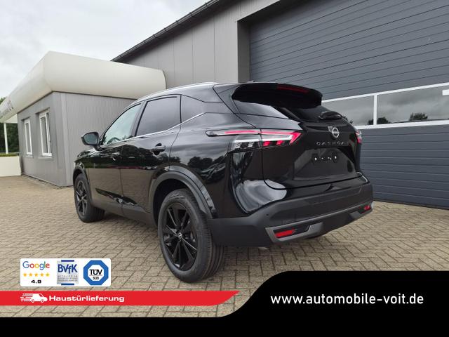 Nissan Qashqai 1.3 DIG-T MHEV 158 PS X-Tronic Tekna Voll-Leder Klimaautomatik PanoGlasdach Sitzheizung Lenkradheizung Navi Head-Up Display elektr. Heckklappe ACC PDC v+h 360&deg;Kamera DAB Bluetooth Touchscreen Apple CarPlay Android Auto 19"LM 