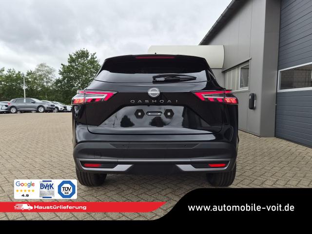 Nissan Qashqai 1.3 DIG-T MHEV 158 PS X-Tronic Tekna Voll-Leder Klimaautomatik PanoGlasdach Sitzheizung Lenkradheizung Navi Head-Up Display elektr. Heckklappe ACC PDC v+h 360&deg;Kamera DAB Bluetooth Touchscreen Apple CarPlay Android Auto 19"LM 