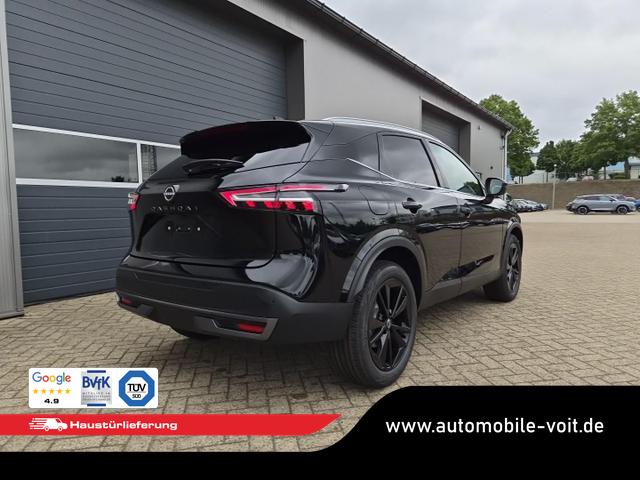 Nissan Qashqai 1.3 DIG-T MHEV 158 PS X-Tronic Tekna Voll-Leder Klimaautomatik PanoGlasdach Sitzheizung Lenkradheizung Navi Head-Up Display elektr. Heckklappe ACC PDC v+h 360&deg;Kamera DAB Bluetooth Touchscreen Apple CarPlay Android Auto 19"LM 