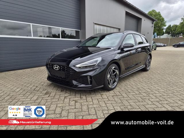 Hyundai i30 Kombi - 1.6 T-GDI 150PS Automatik N-Line Sitzheizung Lenkradheizung Klimaautomatik Navi 10,3"-Touchscreen Bluelink Apple CarPlay + Android Auto PDC v+h R&uuml;ckf.Kamera 18-LM