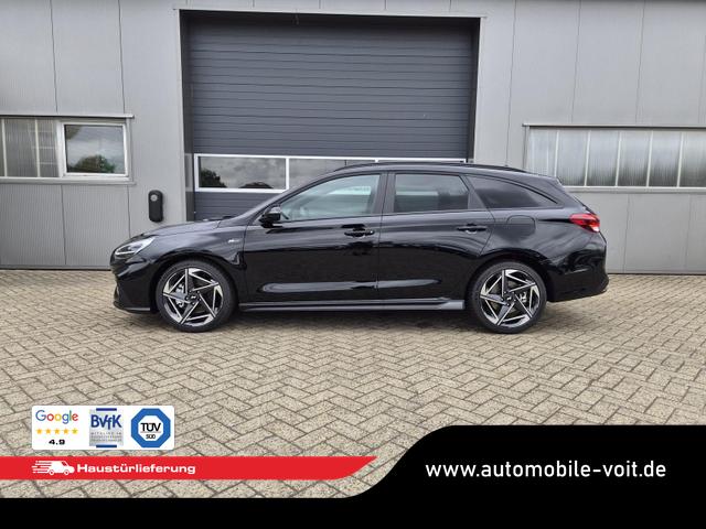 Hyundai i30 Kombi 1.6 T-GDI 150PS Automatik N-Line Sitzheizung Lenkradheizung Klimaautomatik Navi 10,3"-Touchscreen Bluelink Apple CarPlay + Android Auto PDC v+h R&uuml;ckf.Kamera 18-LM 