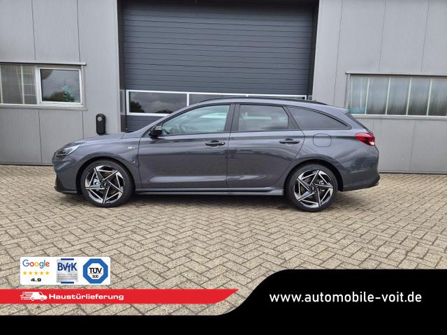 Hyundai i30 Kombi - 1.6 T-GDI 150PS Automatik N-Line Sitzheizung Lenkradheizung Klimaautomatik Navi 10,3"-Touchscreen Bluelink Apple CarPlay + Android Auto PDC v+h R&uuml;ckf.Kamera 18-LM