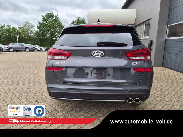 Hyundai i30 Kombi 1.6 T-GDI 150PS Automatik N-Line Sitzheizung Lenkradheizung Klimaautomatik Navi 10,3"-Touchscreen Bluelink Apple CarPlay + Android Auto PDC v+h R&uuml;ckf.Kamera 18-LM 