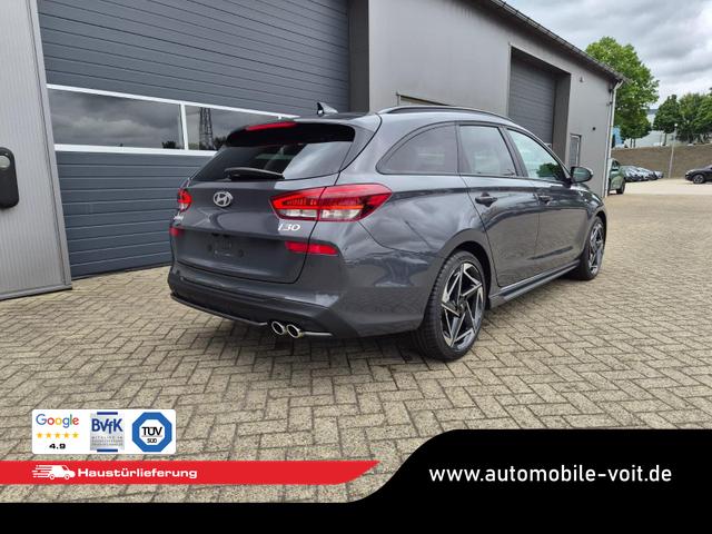 Hyundai i30 Kombi 1.6 T-GDI 150PS Automatik N-Line Sitzheizung Lenkradheizung Klimaautomatik Navi 10,3"-Touchscreen Bluelink Apple CarPlay + Android Auto PDC v+h R&uuml;ckf.Kamera 18-LM 