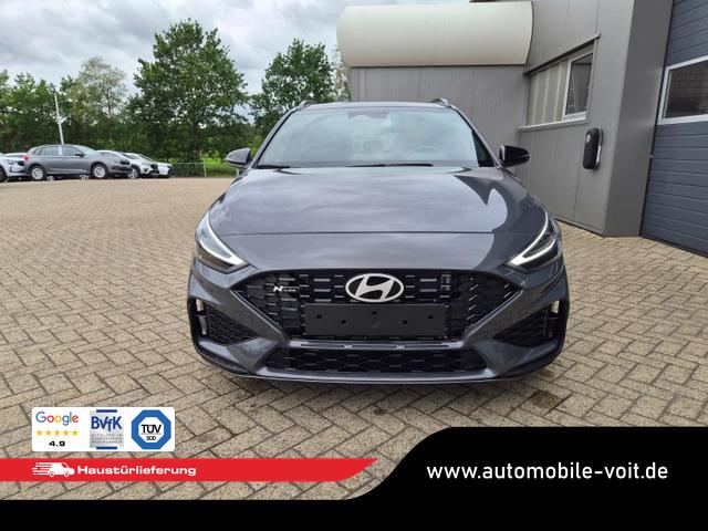Hyundai i30 Kombi 1.6 T-GDI 150PS Automatik N-Line Sitzheizung Lenkradheizung Klimaautomatik Navi 10,3"-Touchscreen Bluelink Apple CarPlay + Android Auto PDC v+h R&uuml;ckf.Kamera 18-LM 
