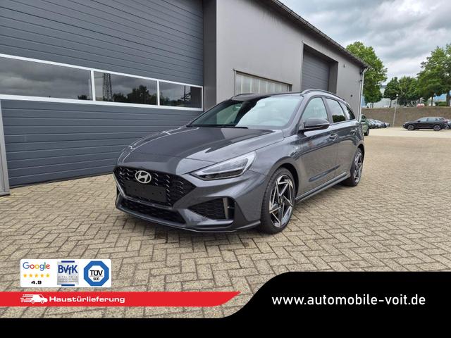 Hyundai i30 Kombi - 1.6 T-GDI 150PS Automatik N-Line Sitzheizung Lenkradheizung Klimaautomatik Navi 10,3"-Touchscreen Bluelink Apple CarPlay + Android Auto PDC v+h R&uuml;ckf.Kamera 18-LM