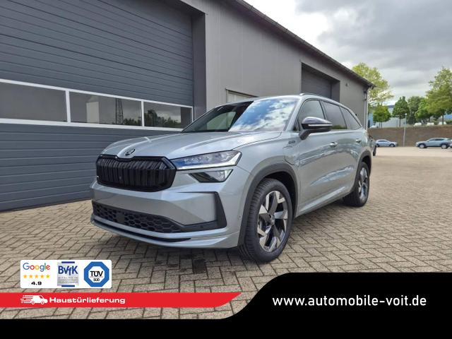 Skoda Kodiaq - Sportline 1.5 TSI 204PS PHEV DSG schwenkb. AHK elektr. PanoDach HUD Alcantara PDC v+h 360&deg;Kamera CANTON Sound Klimaautomatik Sitzheizung Lenkradheizung Navi Apple CarPlay Android Auto 2xKeyless 19"LM vollelektr. Reichweite 116KM