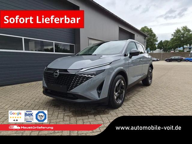 Nissan Qashqai - 1.3 DIG-T MHEV 158 PS X-Tronic N-Connecta Teil-Leder PanoGlasdach Klimaautomatik Sitzheizung Lenkradheizung Navi ACC PDC v+h 360&deg;Kamera DAB Bluetooth Touchscreen Apple CarPlay Android Auto 18"LM