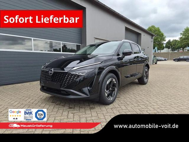Nissan Qashqai - 1.3 DIG-T MHEV 158 PS X-Tronic N-Connecta Teil-Leder PanoGlasdach Klimaautomatik Sitzheizung Lenkradheizung Navi ACC PDC v+h 360&deg;Kamera DAB Bluetooth Touchscreen Apple CarPlay Android Auto 18"LM