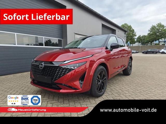 Nissan Qashqai - 1.3 DIG-T MHEV 158 PS X-Tronic N-Design Head-Up Display Teil-Leder Klimaautomatik Sitzheizung Lenkradheizung Navi elektr. Heckklappe ACC PDC v+h 360&deg;Kamera DAB Bluetooth Touchscreen Apple CarPlay Android Auto 19"Zoll