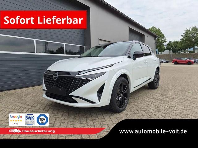 Nissan Qashqai - 1.3 DIG-T MHEV 158 PS X-Tronic N-Design Head-Up Display Teil-Leder Klimaautomatik Sitzheizung Lenkradheizung Navi elektr. Heckklappe ACC PDC v+h 360&deg;Kamera DAB Bluetooth Touchscreen Apple CarPlay Android Auto 19"Zoll