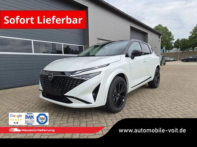 Nissan Qashqai - 1.3 DIG-T MHEV 158 PS X-Tronic N-Design PanoDach Teil-Leder Klimaautomatik Sitzheizung Lenkradheizung Navi ACC PDC v+h 360&deg;Kamera DAB Bluetooth Touchscreen Apple CarPlay Android Auto 19"Zoll
