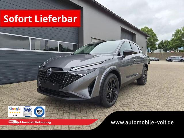 Nissan Qashqai - 1.3 DIG-T MHEV 158 PS X-Tronic Tekna Voll-Leder Klimaautomatik PanoGlasdach Sitzheizung Lenkradheizung Navi Head-Up Display elektr. Heckklappe ACC PDC v+h 360&deg;Kamera DAB Bluetooth Touchscreen Apple CarPlay Android Auto 19"LM