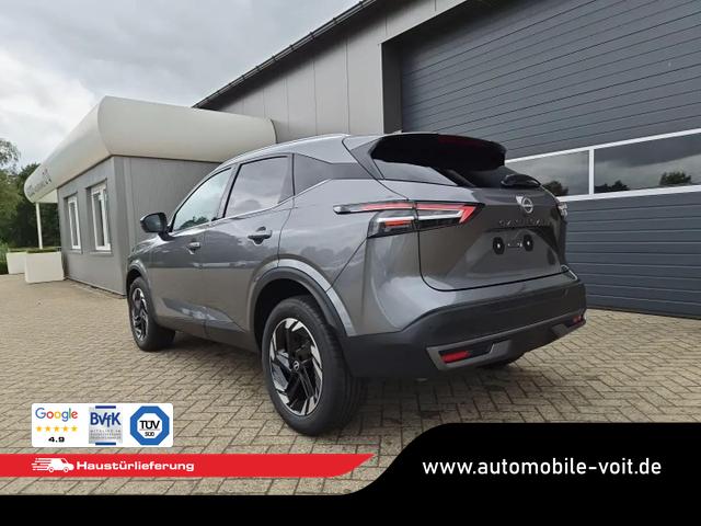 Nissan Qashqai - 1.3 DIG-T MHEV 158 PS X-Tronic N-Connecta Teil-Leder PanoGlasdach Klimaautomatik Sitzheizung Lenkradheizung Navi ACC PDC v+h 360&deg;Kamera DAB Bluetooth Touchscreen Apple CarPlay Android Auto 18"LM