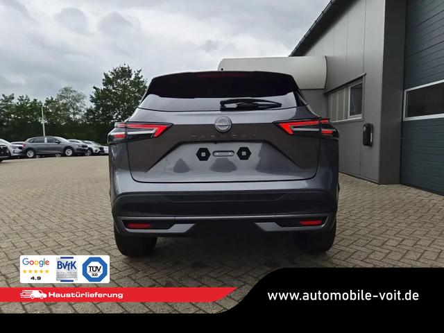 Nissan Qashqai 1.3 DIG-T MHEV 158 PS X-Tronic N-Connecta Teil-Leder PanoGlasdach Klimaautomatik Sitzheizung Lenkradheizung Navi ACC PDC v+h 360&deg;Kamera DAB Bluetooth Touchscreen Apple CarPlay Android Auto 18"LM 