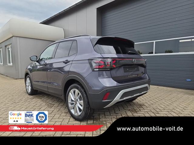 Volkswagen T-Cross - 1.0 TSI 116PS DSG Life AHK (abnehmbar) IQ.LIGHT-LED-Matrix Sitzheizung R&uuml;ckf.Kamera Klimaautomatik Abstandstempomat Apple CarPlay Android Auto