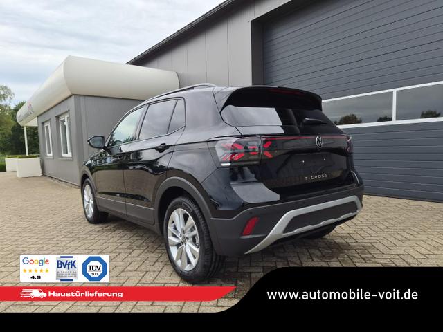 Volkswagen T-Cross - 1.0 TSI 116PS DSG Life AHK (abnehmbar) IQ.LIGHT-LED-Matrix Sitzheizung R&uuml;ckf.Kamera Klimaautomatik Abstandstempomat Apple CarPlay Android Auto