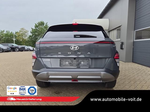 Hyundai KONA Trend 1.6 T-GDI 150PS Automatik Voll-LED-Scheinw. Sitzheizung Lenkradheizung ACC Klimaautomatik Navi Touchscreen DAB+ Apple CarPlay + Android Auto PDC v+h R&uuml;ckf.Kamera 2xKeyless 17-LM 