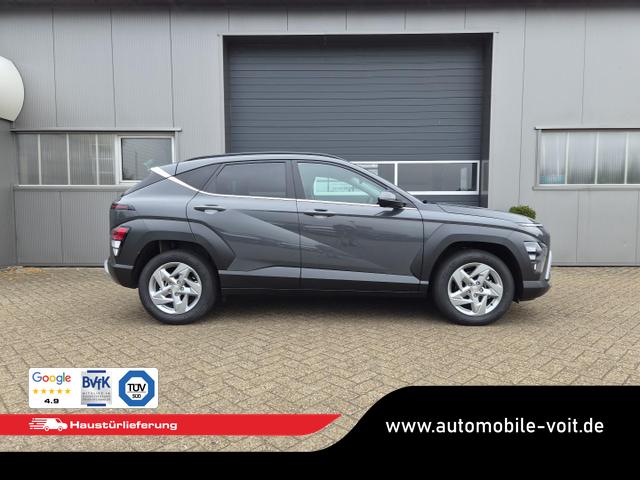 Hyundai KONA - Trend 1.6 T-GDI 150PS Automatik Voll-LED-Scheinw. Sitzheizung Lenkradheizung ACC Klimaautomatik Navi Touchscreen DAB+ Apple CarPlay + Android Auto PDC v+h R&uuml;ckf.Kamera 2xKeyless 17-LM