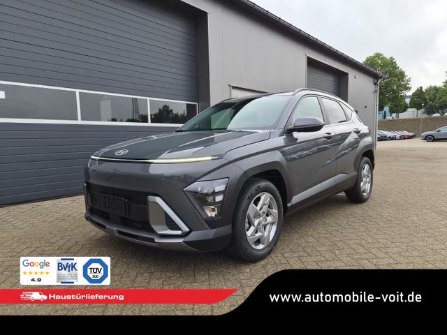 Hyundai KONA - Trend 1.6 T-GDI 150PS Automatik Voll-LED-Scheinw. Sitzheizung Lenkradheizung ACC Klimaautomatik Navi Touchscreen DAB+ Apple CarPlay + Android Auto PDC v+h R&uuml;ckf.Kamera 2xKeyless 17-LM