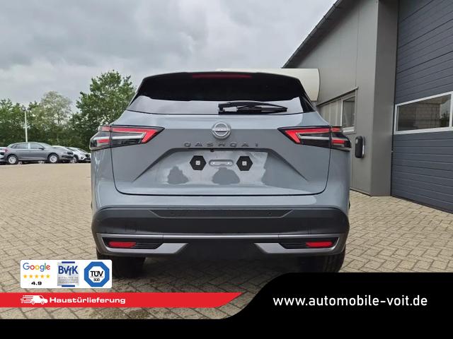 Nissan Qashqai 1.3 DIG-T MHEV 158 PS X-Tronic N-Connecta Teil-Leder PanoGlasdach Klimaautomatik Sitzheizung Lenkradheizung Navi ACC PDC v+h 360&deg;Kamera DAB Bluetooth Touchscreen Apple CarPlay Android Auto 18"LM 