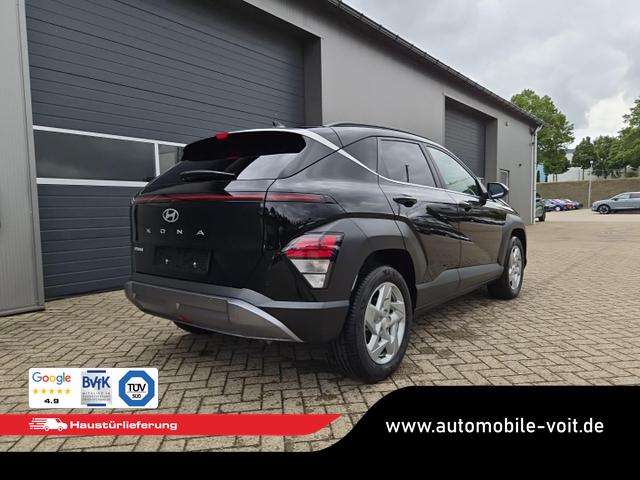 Hyundai KONA Trend 1.6 T-GDI 150PS Automatik Voll-LED-Scheinw. Sitzheizung Lenkradheizung ACC Klimaautomatik Navi Touchscreen DAB+ Apple CarPlay + Android Auto PDC v+h R&uuml;ckf.Kamera 2xKeyless 17-LM 