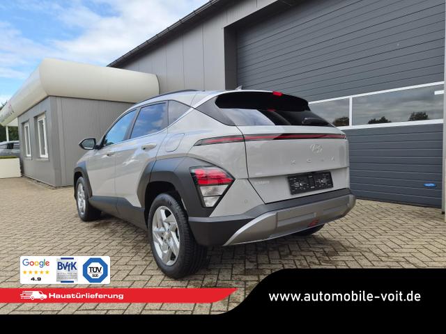 Hyundai KONA Trend 1.6 T-GDI 150PS Automatik Voll-LED-Scheinw. Sitzheizung Lenkradheizung ACC Klimaautomatik Navi Touchscreen DAB+ Apple CarPlay + Android Auto PDC v+h R&uuml;ckf.Kamera 2xKeyless 17-LM 
